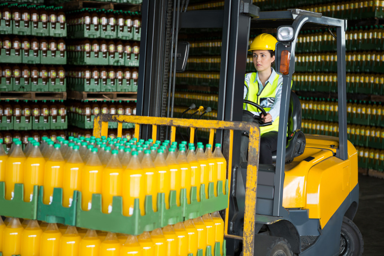 Why are the supermarkets in Britain haste into filling up their warehouses?